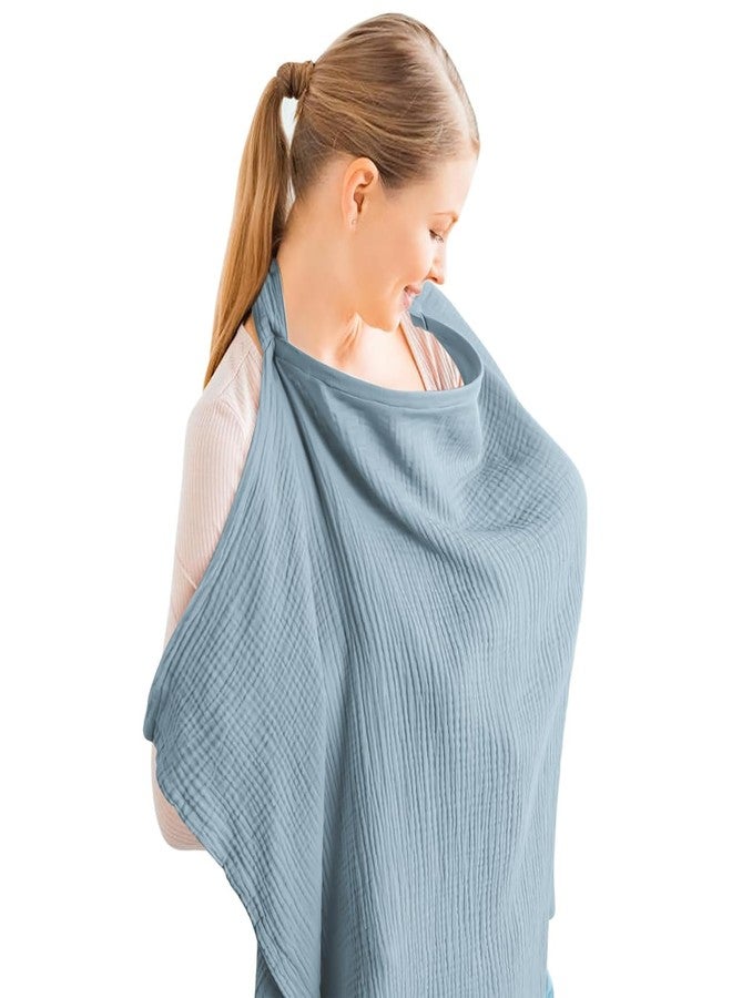 BYKOINE Breastfeeding Nursing Cover – Soft & Lightweight Feeding Scarf for Moms Feeding Cover for Baby – Breathable Nursing Scarf for Comfortable & Private Feeding (Multicolor) - Image 1