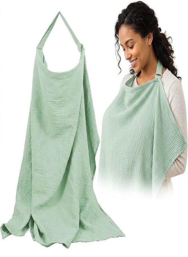BYKOINE Breastfeeding Nursing Cover – Soft & Lightweight Feeding Scarf for Moms Feeding Cover for Baby – Breathable Nursing Scarf for Comfortable & Private Feeding (Multicolor) - Image 4
