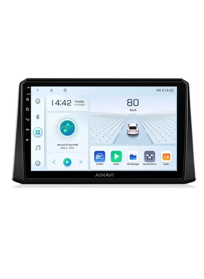 ام ان تي شاشة تويوتا كورولا من 2020 إلى 2022 هي جزء من نظام المعلومات والترفيه في السيارة يعمل بنظام التشغيل Android ويدعم ميزات مثل Apple CarPlay وAndroid Auto، مما يتيح لك توصيل هاتفك الذكي بسهولة كما أنه يوفر دقة عرض عالية تصل إلى 1080 بكسل، مما يجعله ممتازًا لعرض المعلومات والخرائط بوضوح - Image 1