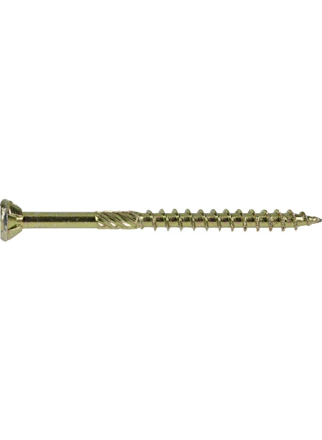 Hillman Power Pro Zinc Plated Flat Head Premium Interior Wood Screw Yellow 8 x 2 Inch 5000514  - Image 2
