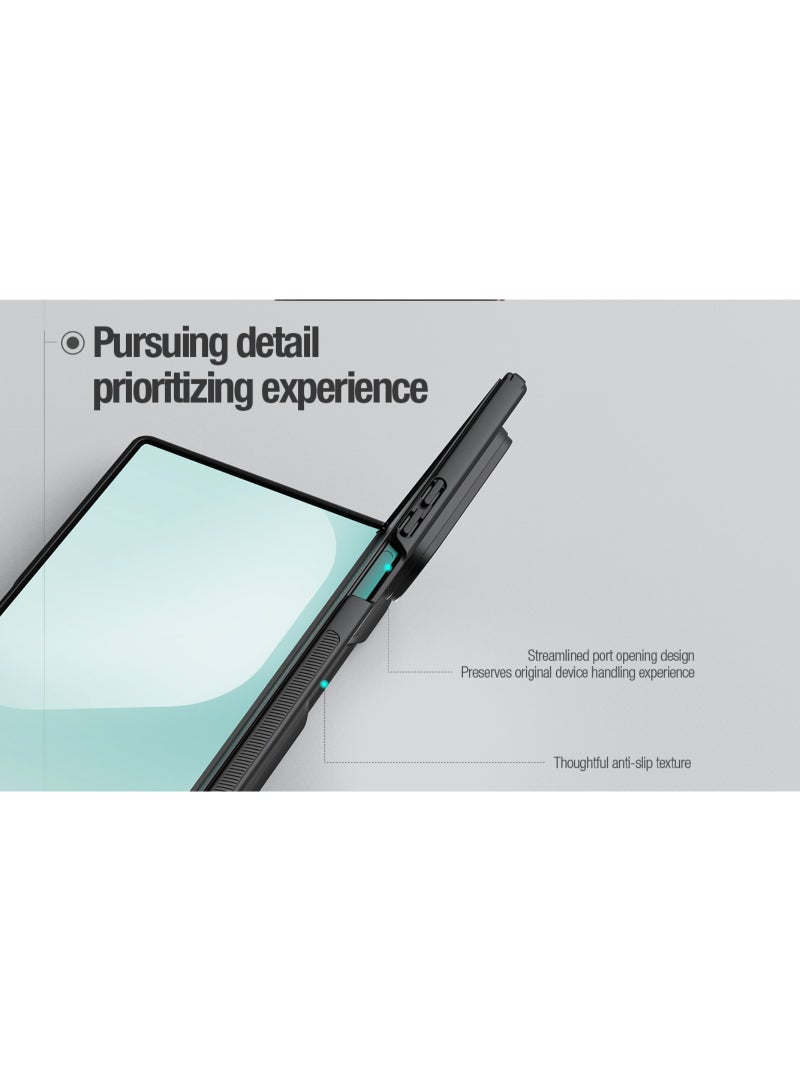 Nillkin Fold 7 Nillkin Super Frosted Shield Fold Magnetic Hinge Protection Case With Stylus Pen Holder for Samsung Galaxy Z Fold7 Matte Finish - Image 3