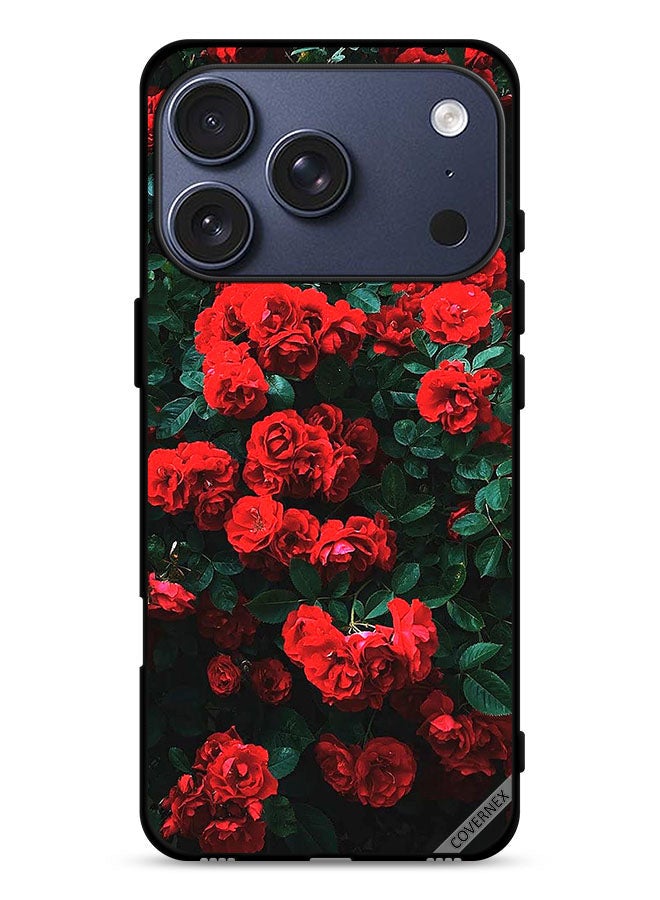 Covernex Apple iPhone 17 Pro Protective Case Cover Garden Of Roses - Image 1