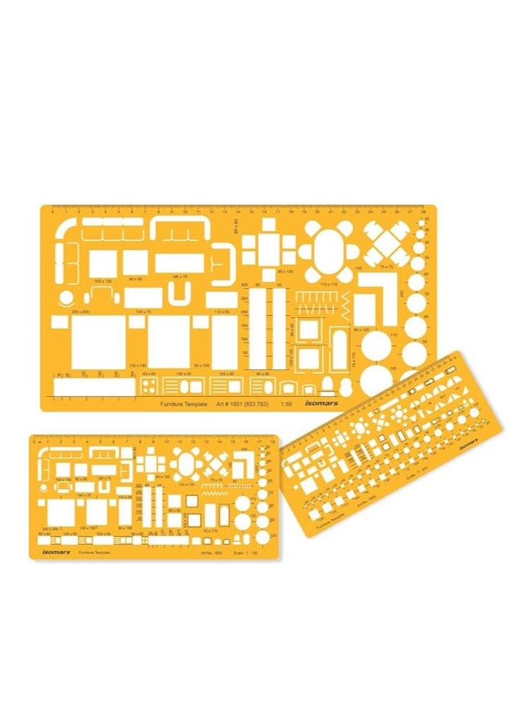 Isomers Isomars Furniture Templates Combo - Set of 3 - Image 1