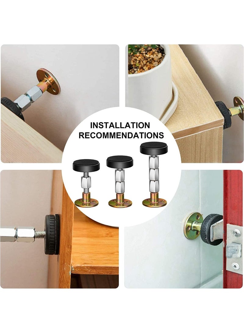 Anti-vibration bed bumper set of 2 pieces - adjustable for bed headboards, sofas, couches, drawers and doors - Image 3