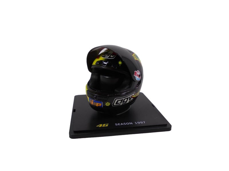 Generic OPO 10 - Valentino Rossi Moto GP Season 1997 1/5 Scale Helmet Compatible with Aprilia RS125 - CR004  - Image 2