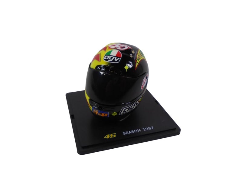 Generic OPO 10 - Valentino Rossi Moto GP Season 1997 1/5 Scale Helmet Compatible with Aprilia RS125 - CR004  - Image 1