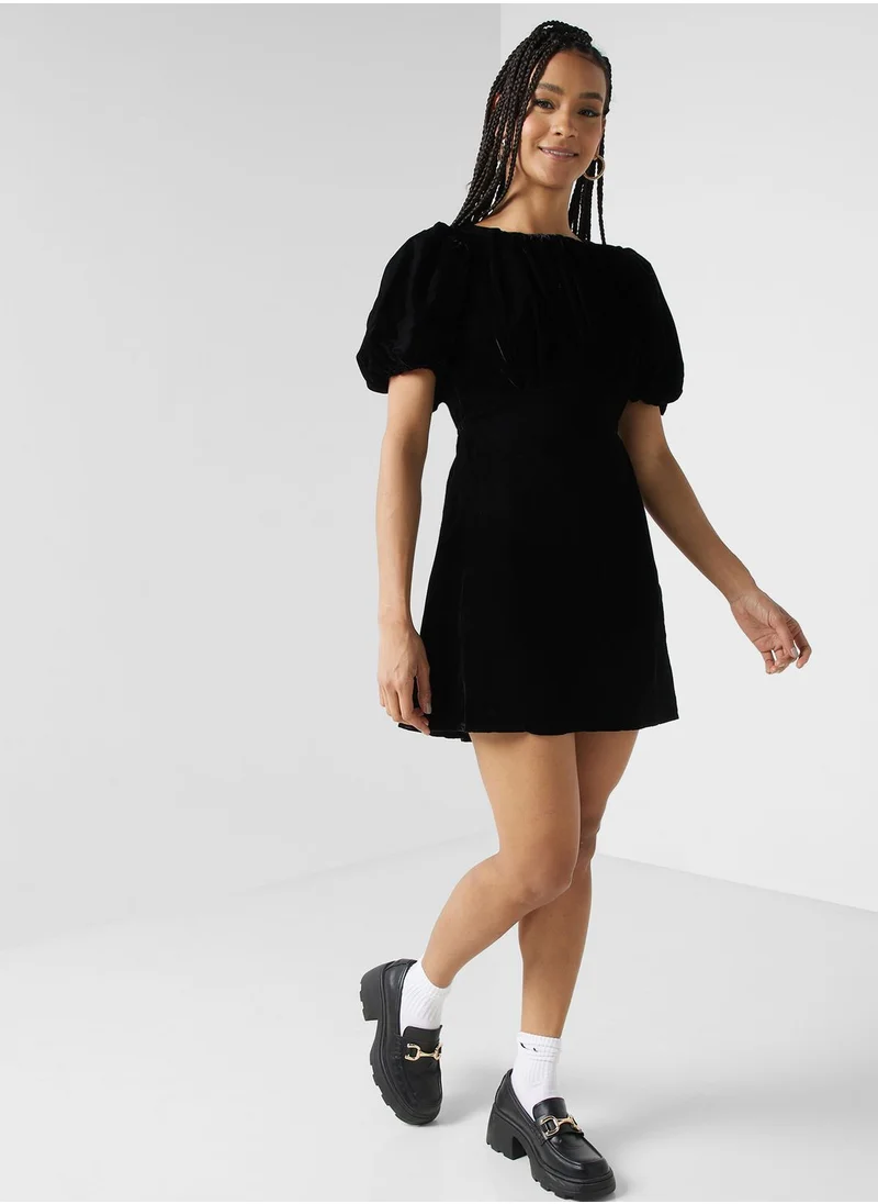 Miss Selfridge Tie Detail Knitted Dress