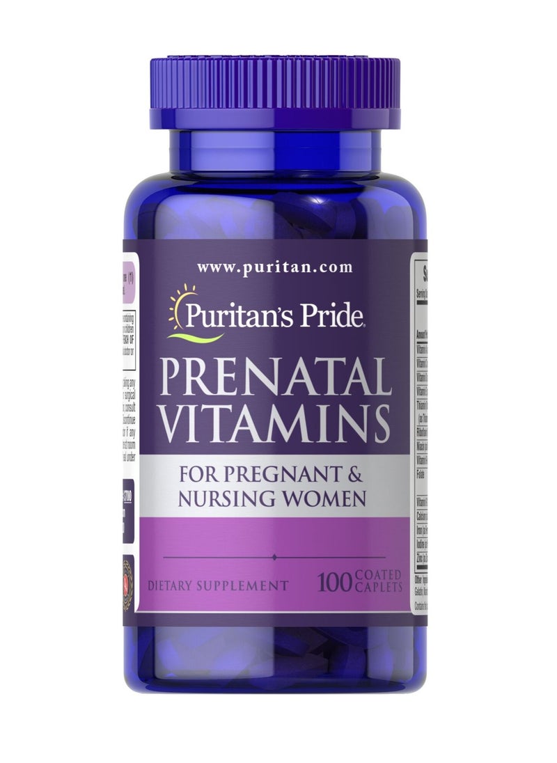 Puritan's Pride - Prenatal Vitamins 100's - Image 1