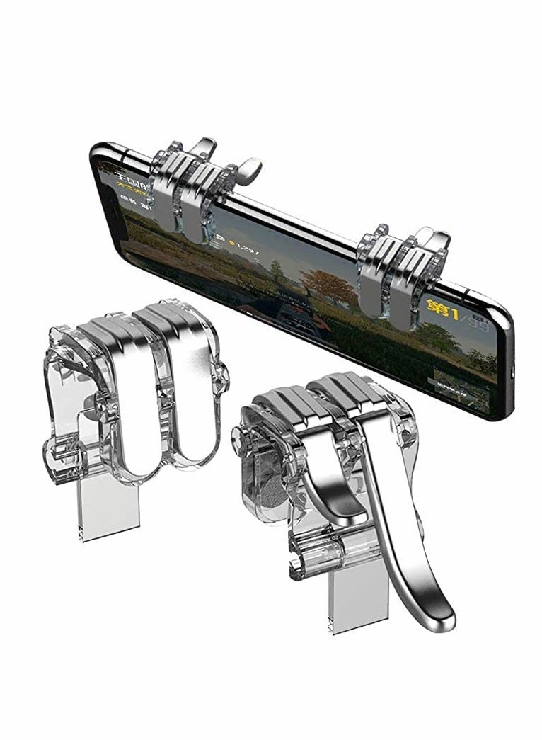 Beauenty Gaming Finger Sleeves, 12 Pack Ultra-Sensitive Anti-Sweat Breathable Covers with 2 Mobile L1R1 Game Triggers for Phone Gaming, Six-Finger Linkage for Enhanced Shooter Control - Image 5