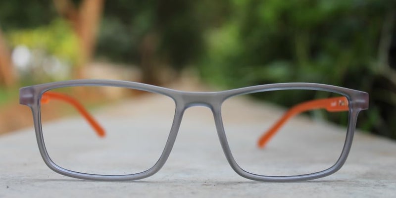 LENS+ Lensplus Rectangle TR Full Rim Eyeglasses with Blue Cut Lightweight Unisex Eyewear for Men & Women | Stylish Computer & Daily Use Frame - Image 5