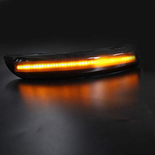 Jinfili Sequential Dynamic LED Turn Signal Light Side Mirror Marker Lamp accessories Compatible with Ford Escape Ecosport 2013-2018,2012-2018 Focus ST SE RS,C-Max 2013-2017 - Image 5