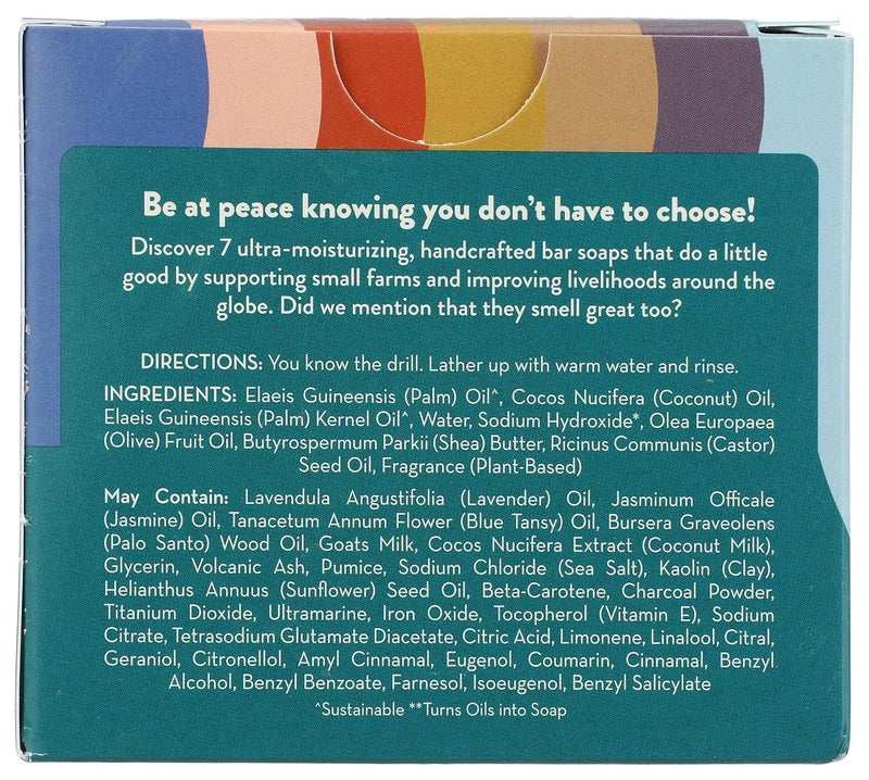 Pacha Soap Co PACHA SOAP Calm Peaces Bar Soap 7 OZ - Image 2