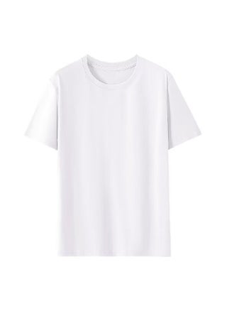 in stock Pure Cotton Summer Solid Color Short-sleeved T-shirt Mens and Womens Half-sleeved Super Multi-color Optional plus size Round Neck Inner Top Ordinary solid color T-shirt] - pzsku/Z41AEC44B11DCEA30CECEZ/45/1746218529/a81ca1ad-2883-47af-a789-b190d647d3f8