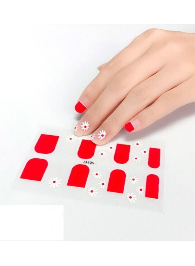 14-Pieces Fashion Nails Sticker