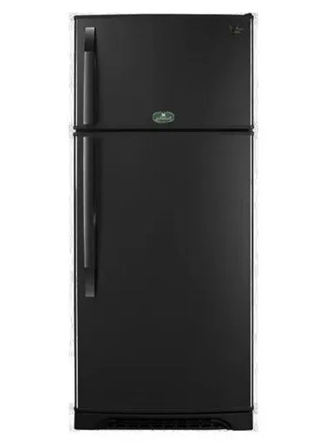 Kiriazi No-Frost Refrigerator, 16 Feet, 450 Liters, Turbo, 2 Doors, Black - E470NV/2