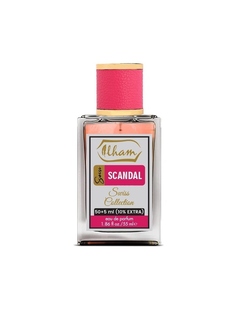 عطور إلهام  سويس سكامدال (50 مل + 5 مل) 10٪ إضافي – 55 مل إدو برفيوم للنساء - Image 3