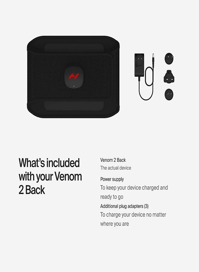 HYPERICE Venom 2 - Advanced Heat + Vibration Wrap (Back) - FSA or HSA Approved  - Image 4