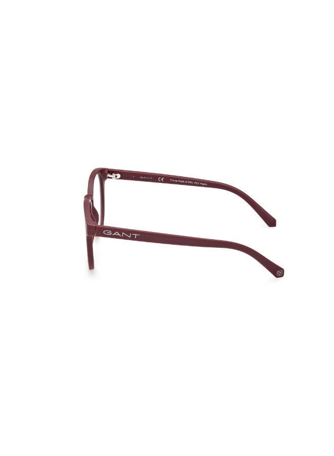 GANT Ga3265 Round Injected Frames For Unisex Size 53, Matte Bordeaux - Image 2