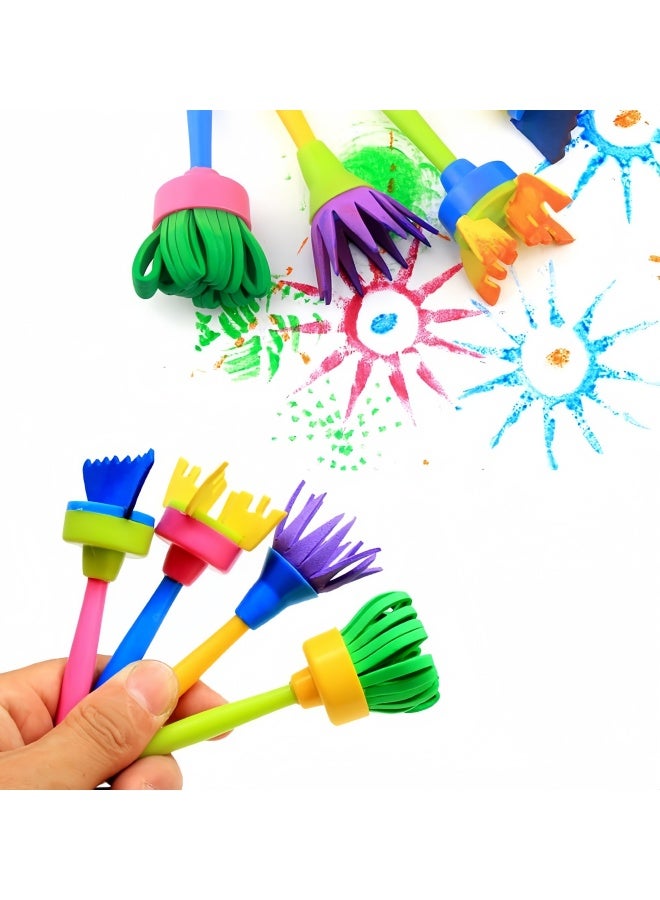 18-Piece Children's Anti-Dirty Multi-Color Drawing Set - Image 2