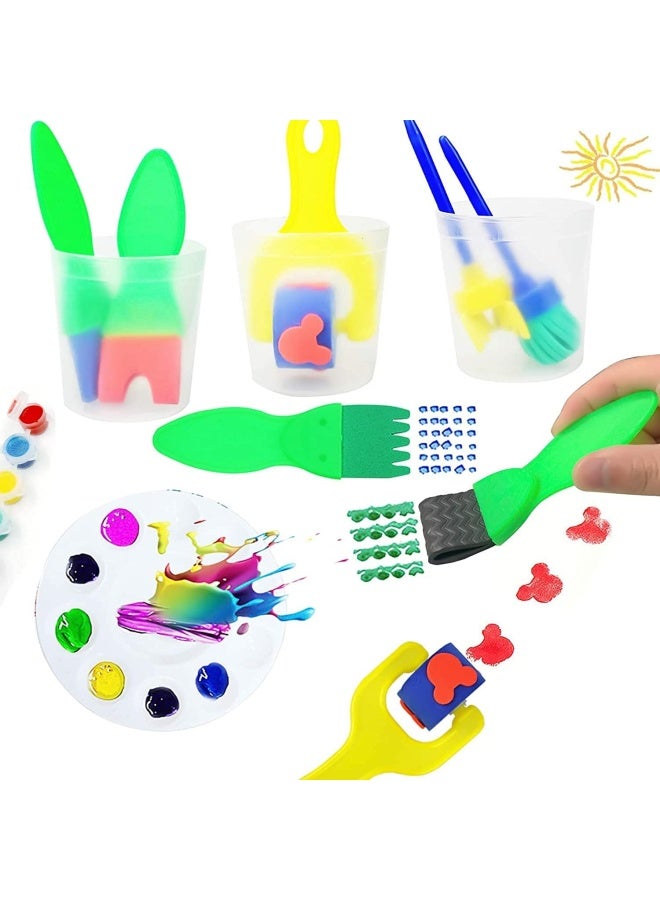 18-Piece Children's Anti-Dirty Multi-Color Drawing Set - Image 5