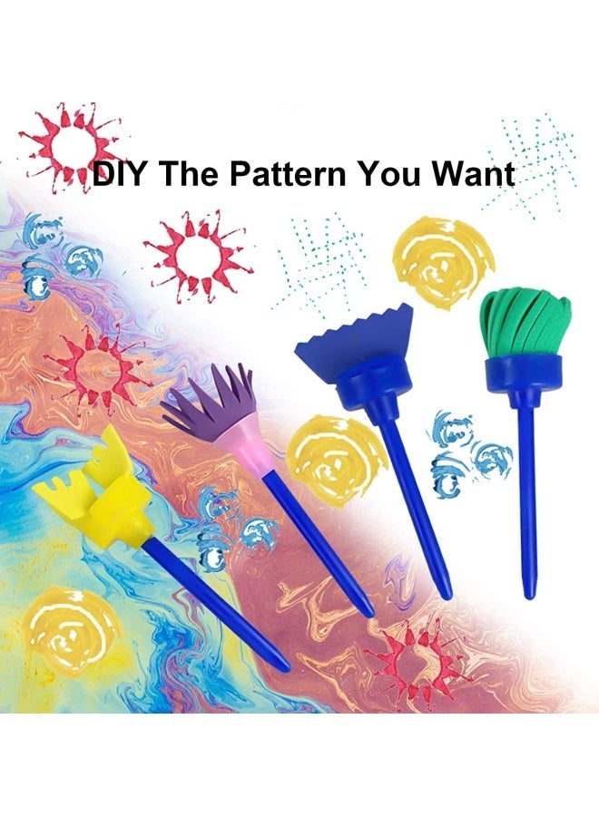 18-Piece Children's Anti-Dirty Multi-Color Drawing Set - Image 3