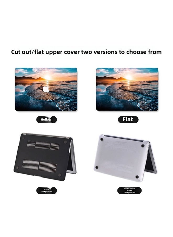 Generic - For Macbook Air13 Protective Case Case Apple Laptop Protective Case 14 Inch Case-Color:RS-565-Applicable Model:13.6Air（A2681/A3113/A3240） - Image 1