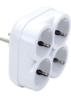 De-Pa Quadruple Grounded Golyat Plug Socket 