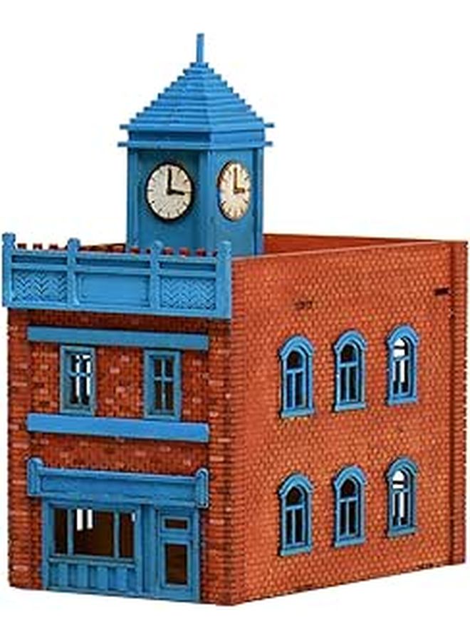 1 72 مقياس العمارة الخشبية DIY بناء 3D لغز نموذج طقم للكبار - Image 1