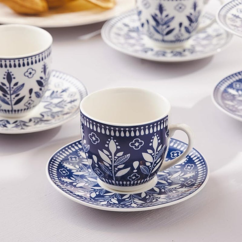 Karaca Peyker Coffee Mug Set for 6 People, 85 ml - Style for Perfect Coffee - Image 3