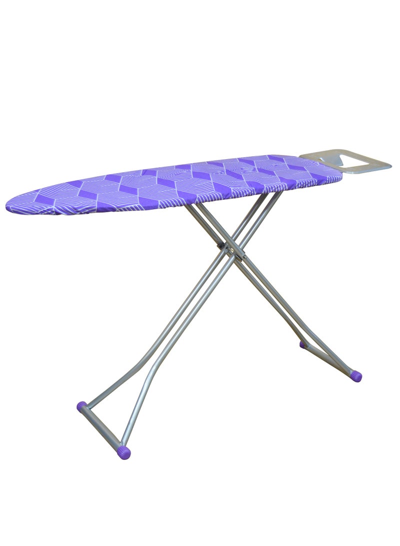 Sweet Home Ironing Board with Adjustable Height Mechanism Heat Resistant Foldable Ironing Board Cotton Cover Freestanding Heavy-Duty Non Slip Legs for Home, Laundry Room or Dormitory Use - Image 2