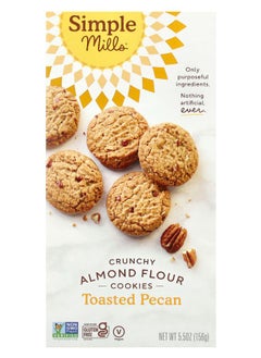 Simple Mills Crunchy Almond Flour Cookies Toasted Pecan 5.5 oz (156 g) 