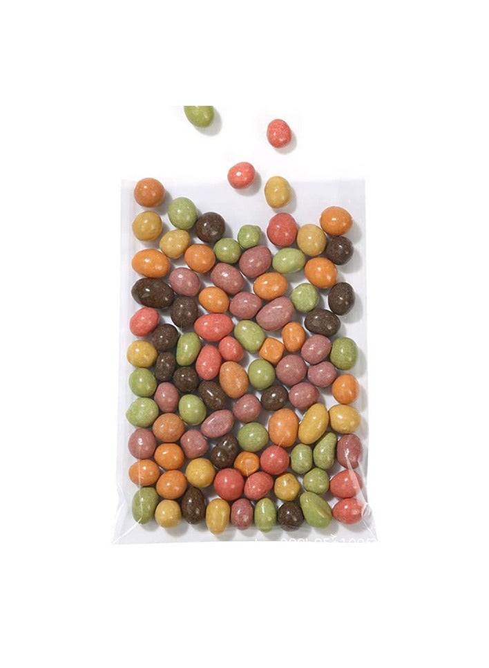 100 قطعة من الأكياس البلاستيكية الشفافة ذات الأربطة الملتوية - Image 4