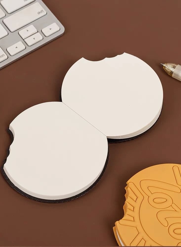 hiwonka Biscuit Shaped Notebook Diary for Kids Pocket Diary with Coco & Sweet Smell, Memo Pad for Office, Notepad for College Students - Image 2