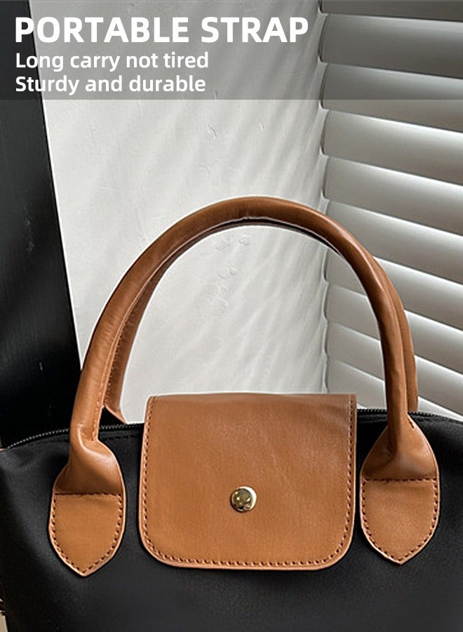 حقيبة سفر كبيرة السعة | حقيبة سفر خفيفة الوزن تناسب جميع الأذواق | حقيبة كتف أنيقة | حقيبة كتف متعددة الوظائف | لون أسود فاخر مع أجهزة | أسود - Image 5