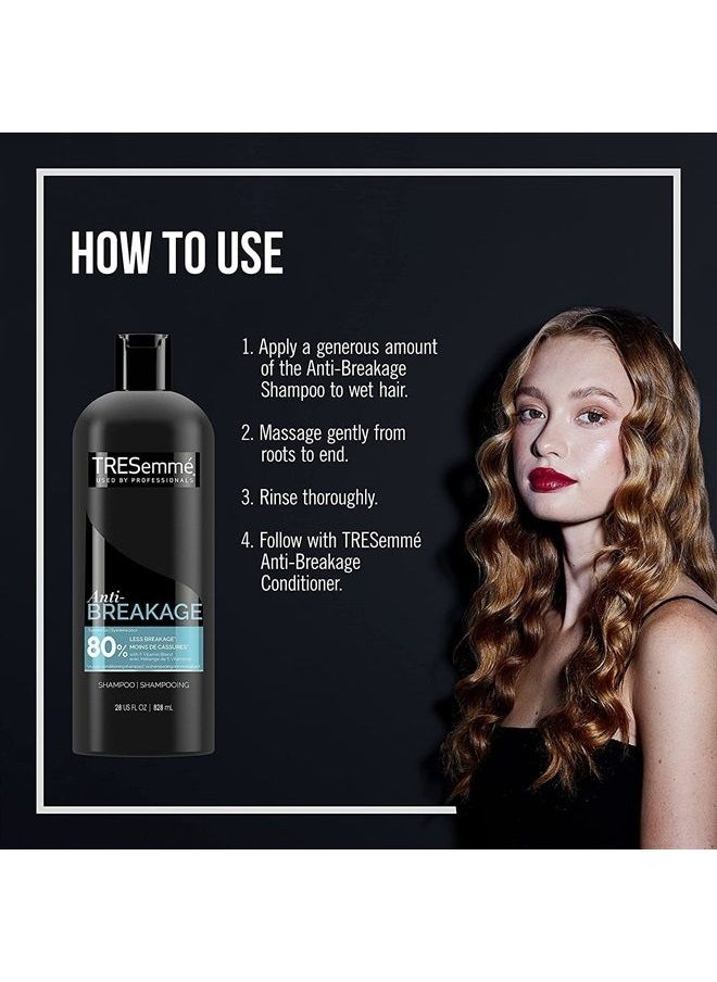 TRESemmé - Tresemme Shampoo Anti-Breakage 28 Ounce (828ml) (2 Pack) - Image 1