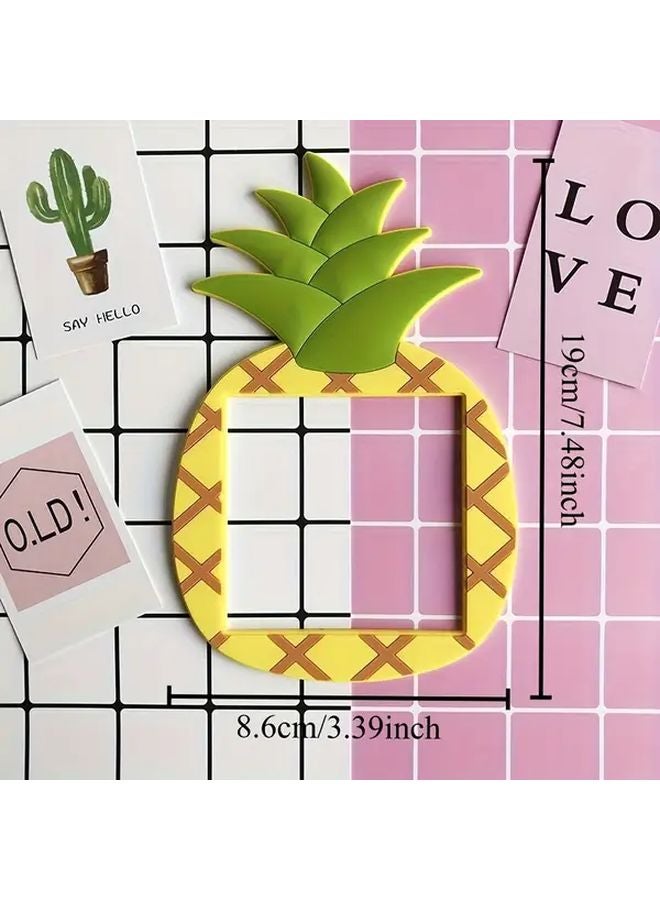 Pineapple 3D Light Switch Cover Silicone Protective Decorative Sticker For Living Room - Image 5