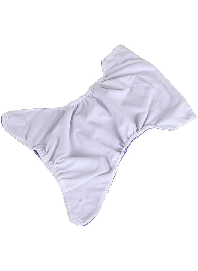 حفاضات قماشية للأطفال، عبوة من 3 قطع، مقاس واحد، قابلة للتعديل والغسل وإعادة الاستخدام، للبنات والأولاد، مع 3 حشوات من الألياف الدقيقة - Image 3