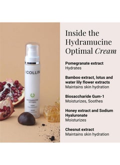 G.M. Collin G.M. COLLIN Hydramucine Optimal Cream | Daily Face Moisturizer for Normal to Dry Skin | Firming Facial Lotion  - Image 3