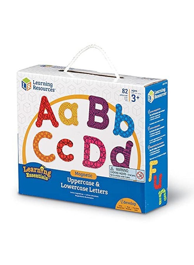Learning Resources Colorful Magnetic Uppercase And Lowercase Letters Whiteboard Accessories 82 Piece Set Ages 3+  - Image 5