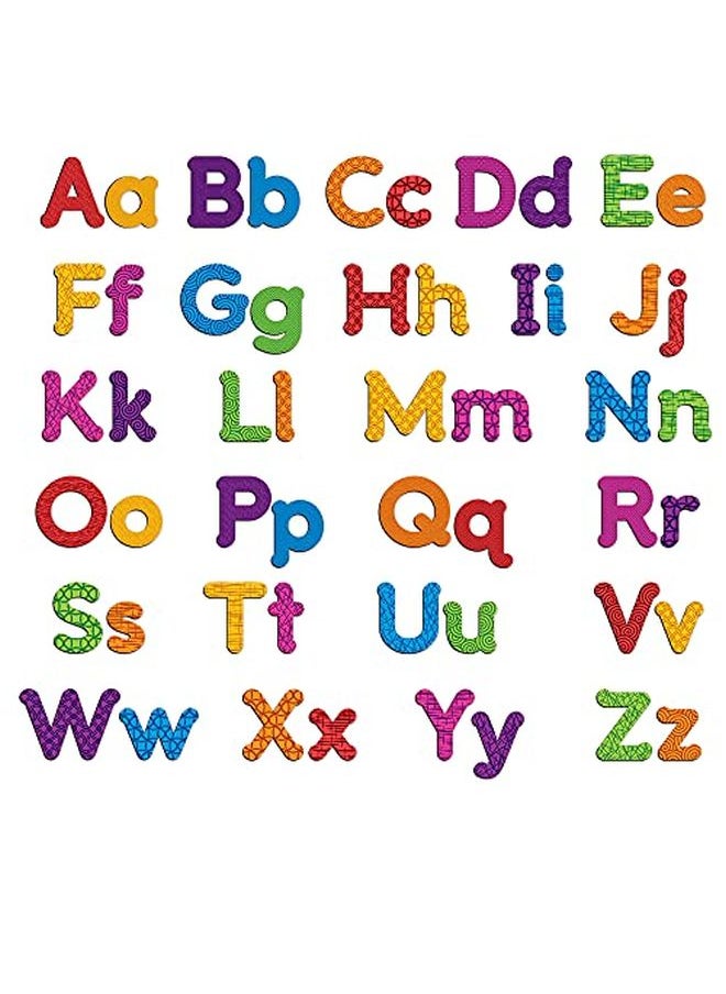 Learning Resources Colorful Magnetic Uppercase And Lowercase Letters Whiteboard Accessories 82 Piece Set Ages 3+  - Image 4