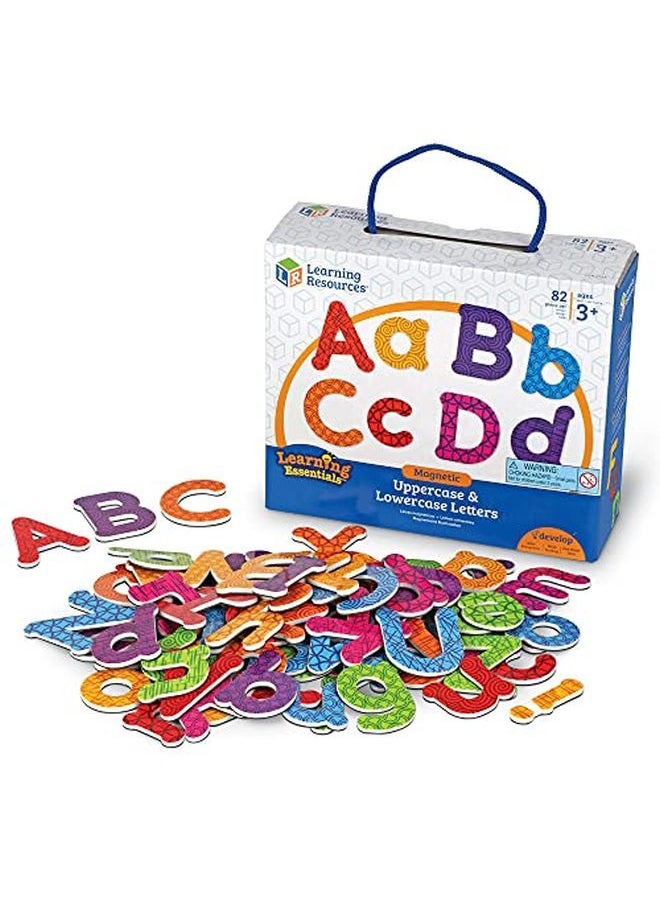 Learning Resources Colorful Magnetic Uppercase And Lowercase Letters Whiteboard Accessories 82 Piece Set Ages 3+  - Image 2