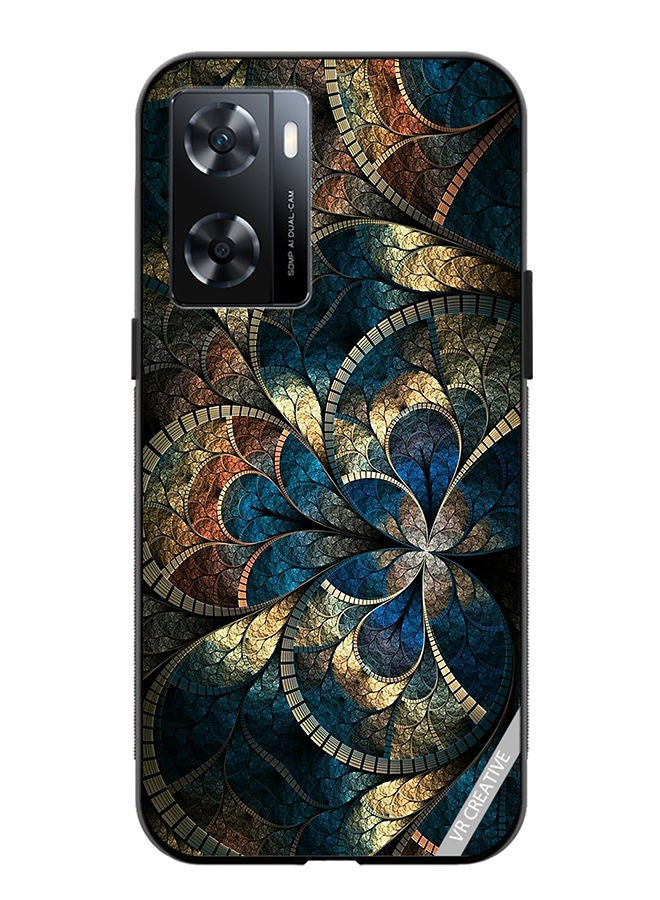 VR CREATIVE Protective Case Cover For OnePlus Nord N20 SE Mandala Abstract Design Multicolour - Image 1