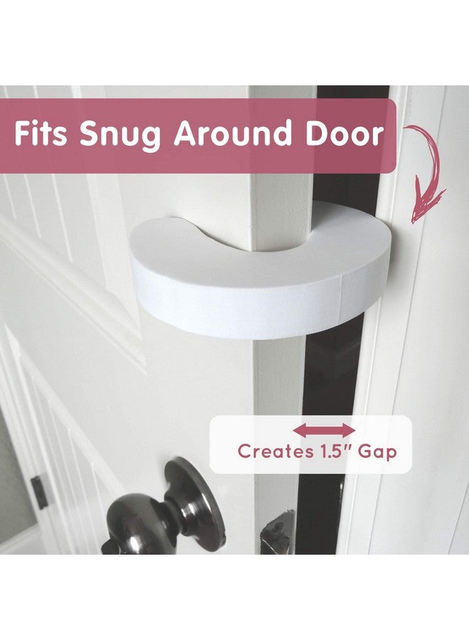 Wittle Finger Pinch Guard 2Pk. Child Proofing Doors Made Easy With Soft Yet Durable Foam Door Stopper. Prevents Finger Pinch Injuries Slamming Doors And Baby Or Pet From Getting Locked In Room - Image 5