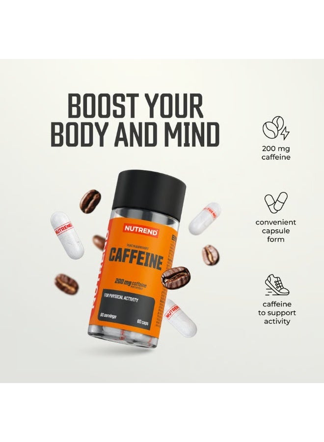 NUTREND Caffeine – 60 Capsules - Image 3