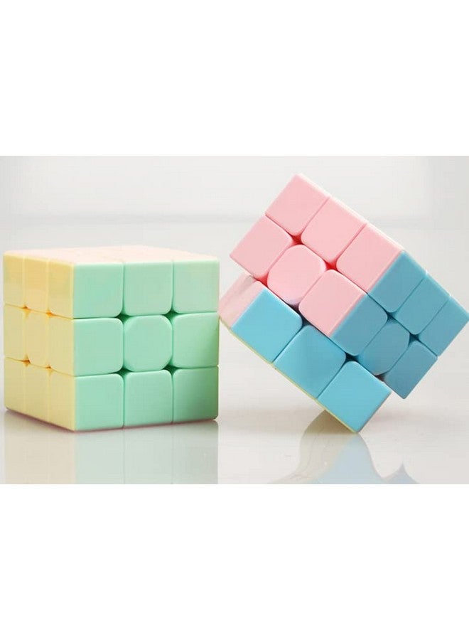 كوبر سبيد مكعب السرعة مويو موفانغ جياوشي ماكارون ميلونغ 3x3 بدون ملصقات، مكعب سحري ميلونغ MFJS 3x3x3، مكعب سرعة ميلونغ 3x3 ماكارون - Image 4