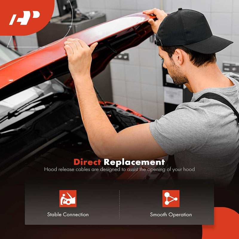 Front Hood Latch Release Cable for Ford Windstar - Image 4