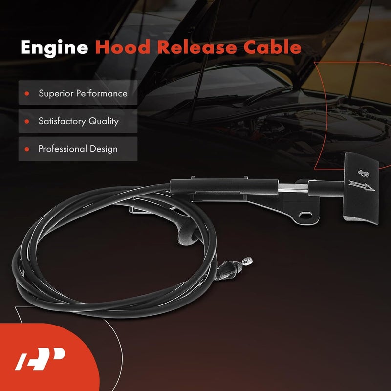 Front Hood Latch Release Cable for Ford Windstar - Image 3