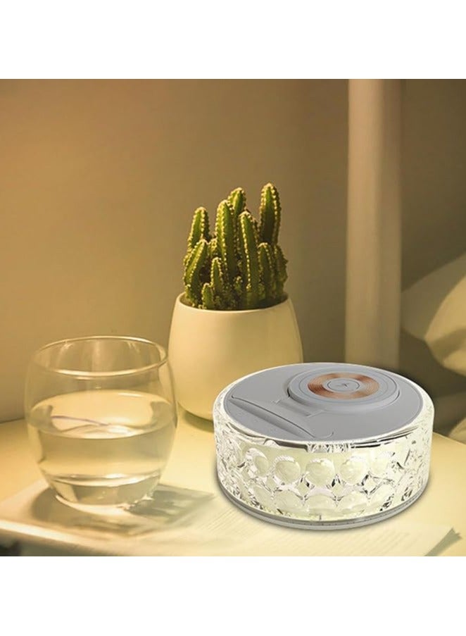 2-in-1 Night Light Wireless Charger Soft LED Bedside Lamp with Fast Charging Pad for iPhone, Samsung & Qi-Enabled Devices - Image 5