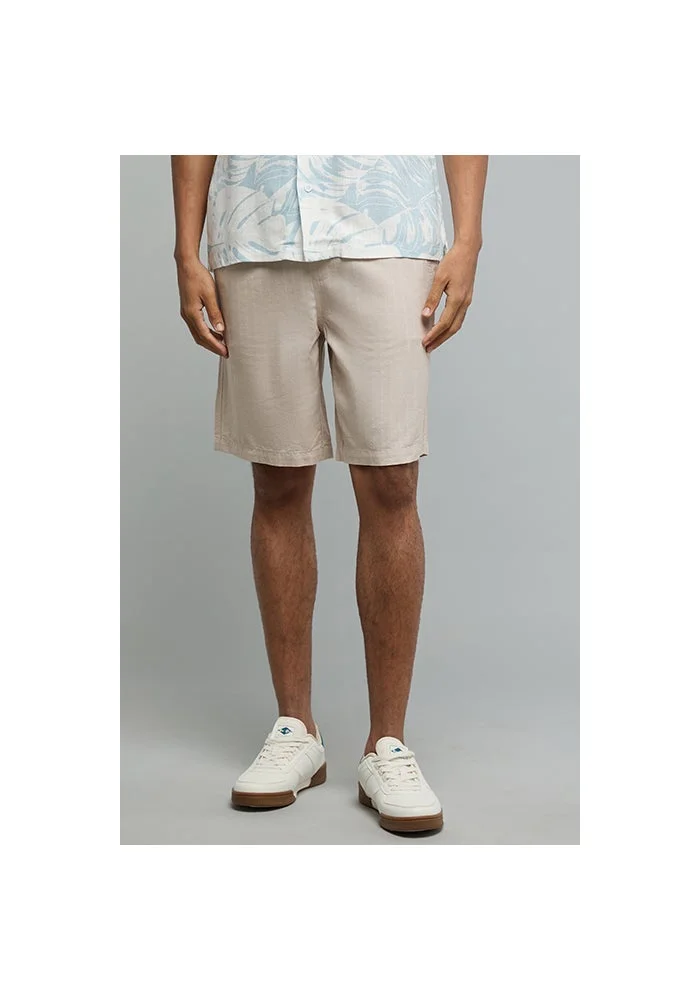 R&b Solid Shorts with Drawstring Waist