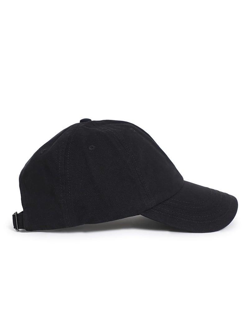 JACK & JONES Men's 100% Cotton JACPARADOX CORE Baseball Cap Jet Black ONE - Image 3